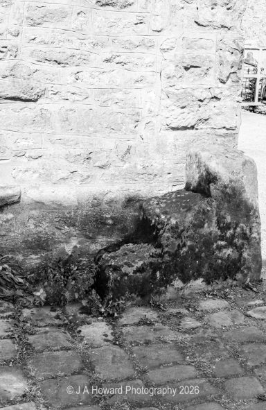 Mounting steps at Bakewell Old House Museum - join Full Circle Paranormal as we attempt to find out more about those who used them